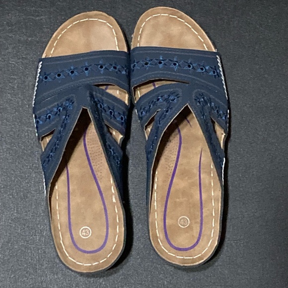 Strapless slide on sandals - Picture 4 of 4